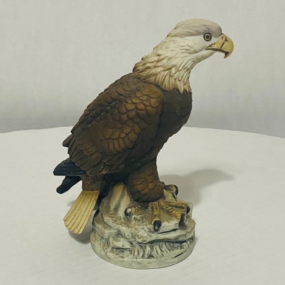 VTG Bald Eagle By Andrea Japan Porcelain Ceramic Figurine Bird Statue By Sadek - Picture 9 of 17